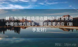 蜂鸟影院下载值得收藏吗？日常使用中哪些地方顺手，哪些需要适应（新手友好）
